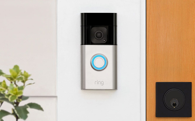 Ring Video Doorbell Plus w HD Night Vision RA Extra Battery