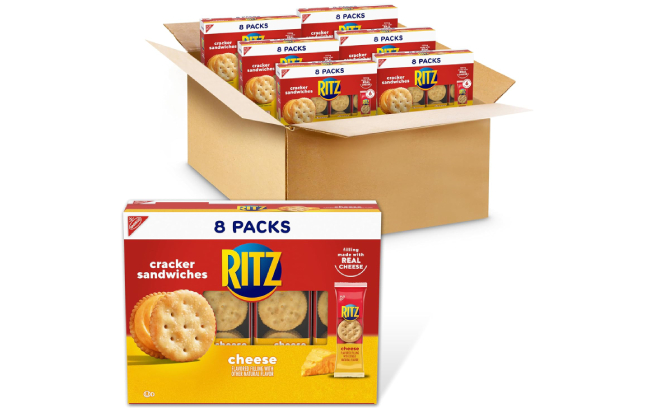 Ritz Cheese Sandwich Crackers 48 Pack