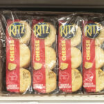 Ritz Cheese Sandwich Crackers on Rack