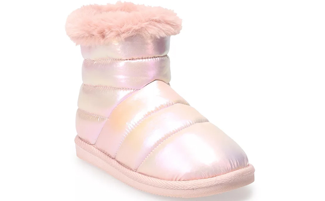 SO Mars Girls Winter Boots in Pink