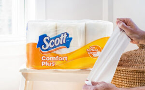 Scott ComfortPlus Toilet Paper 12 Double Rolls