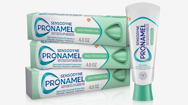 Sensodyne Pronamel Daily Protection Enamel Toothpaste 3 Pack