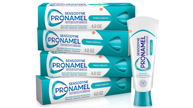 Sensodyne Pronamel Fresh Breath Enamel Toothpaste 4 Pack