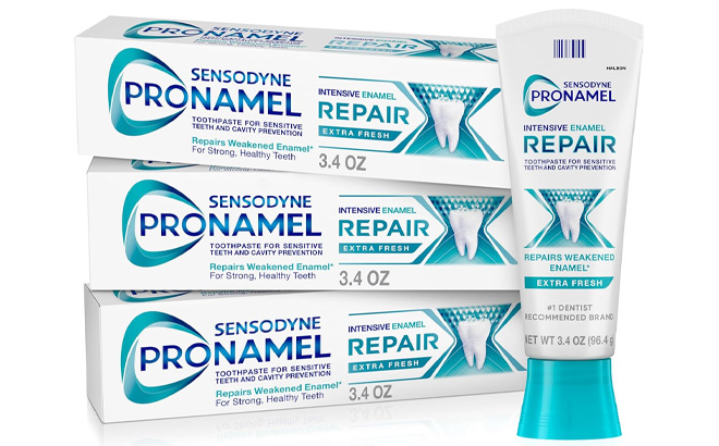 Sensodyne Pronamel Intensive Enamel Repair Toothpaste 3 Pack 