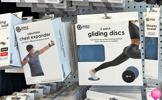 Series 8 Fitness Chest Expander Gliding Discs