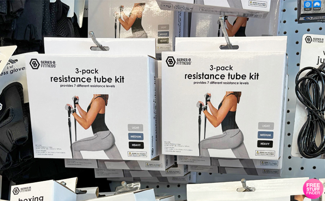 Series 8 Fitness Resistance Tube Kit 3 Count