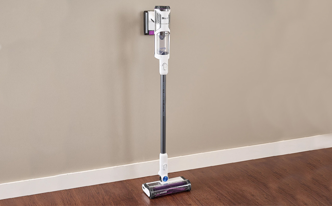 Shark Detect Pro Cordless Vacuum with QuadClean in a Room on the Floor