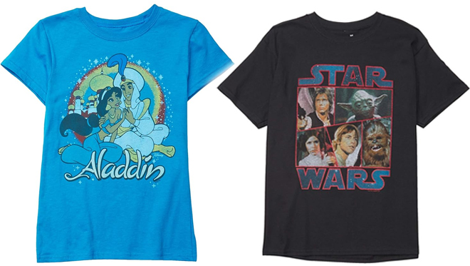 Star Wars Character T Shirt and Iron Man T Shirt