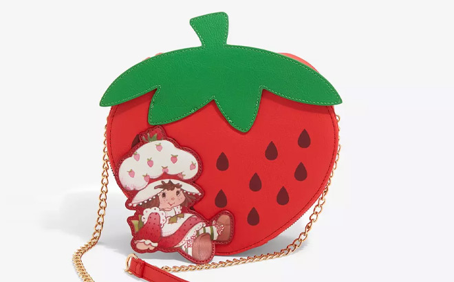 Strawberry Shortcake Figural Crossbody Bag