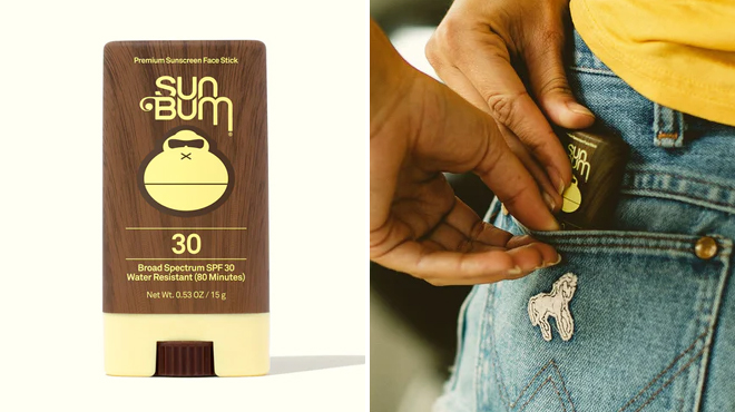 Sun Bum Original SPF 30 Sunscreen Face Stick