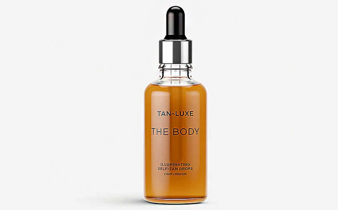 Tan Luxe The Body Duo Illuminating Self Tan Drops in Light Medium