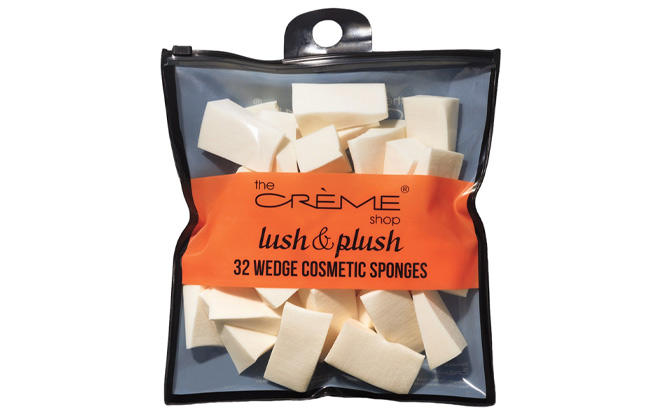 The Creme Shop Lush Plush 32 Wedge Cosmetic Sponges