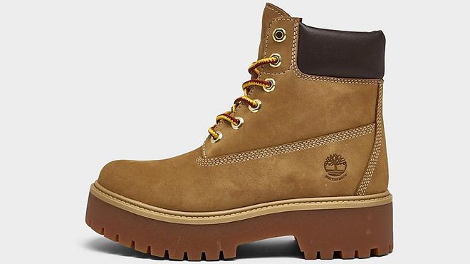 Timberland Womens Stone Street Waterproof Platform Boots