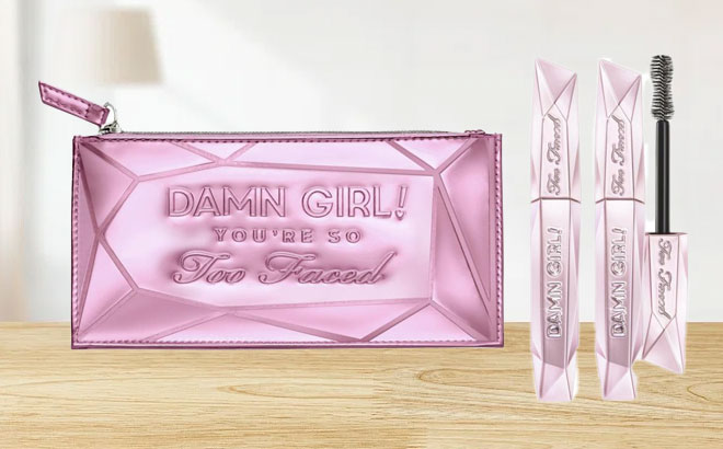 Too Faced Damn Girl Mascara Duo with Bag 2