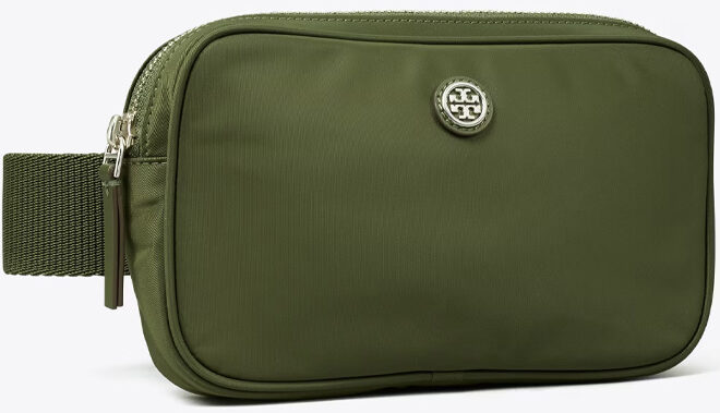 Tory Burch Virginia Belt Bag in Olive Green Color