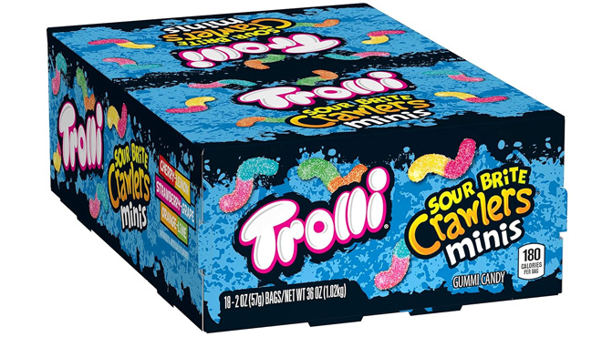 Trolli Sour Brite Crawlers Minis Candy