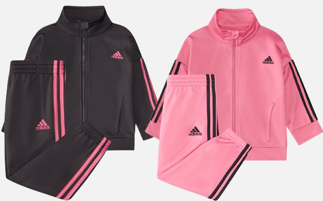 Two Adidas Girls Mattching Sets 1