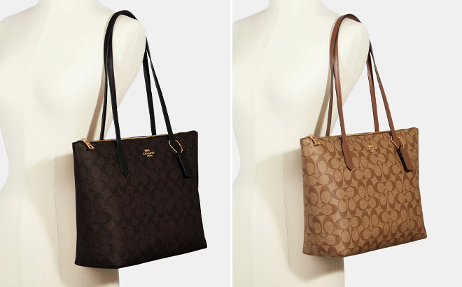 Two Coach Outlet Tote Bags