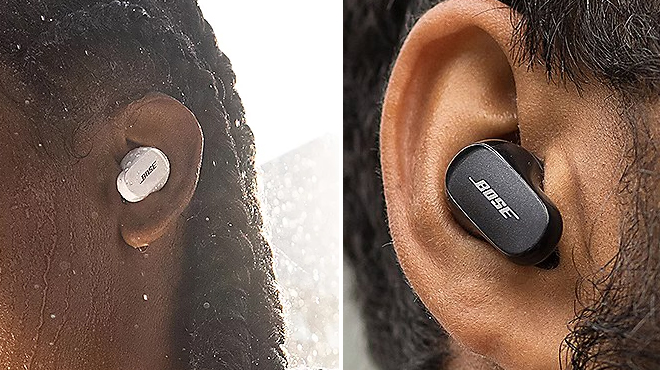 Two Colors of Bose QuietComfort Earbuds II