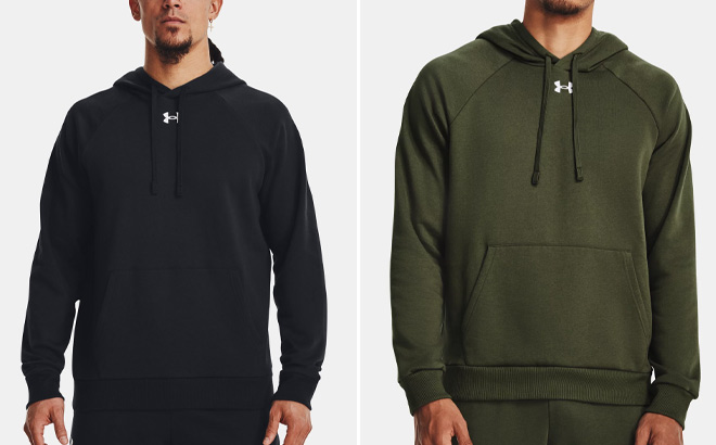 Two Mens Under Armour Hoodies