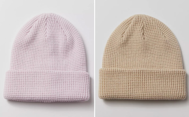 Two Urban Outfitters Mens Beanies