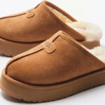 UGG Discoquette Genuine Shearling Slide Slippers