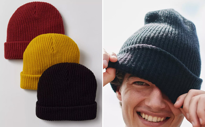 Urban Ourfitters Loose Knit Beanies