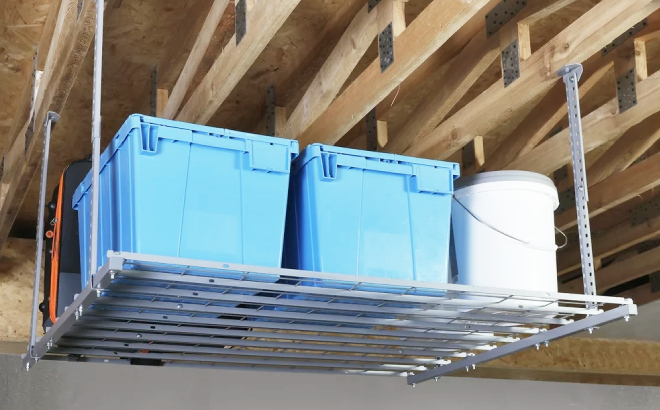 WorkPro Overhead Garage Ceiling Rack