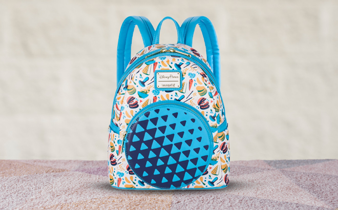 an Image of EPCOT International Food Wine Festival 2023 Loungefly Mini Backpack