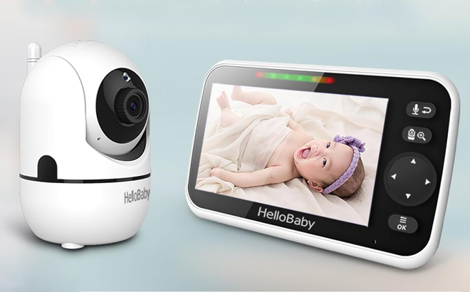 an Image of HelloBaby Baby Monitor Set