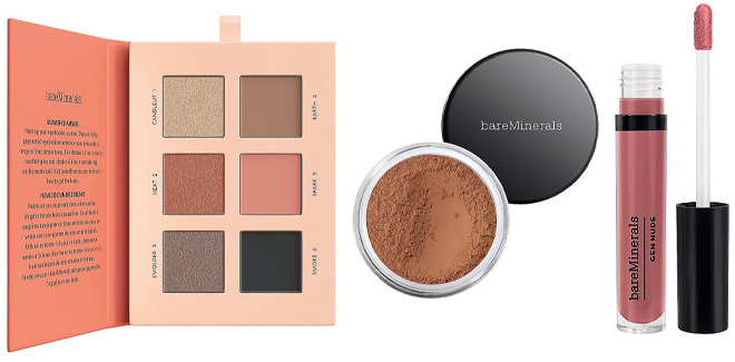 bareMinerals Mineralist Eye Palette Warmth Bronzer Lip