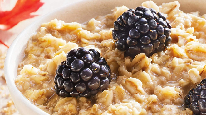 A Bowl of Quaker Instant Oatmeal