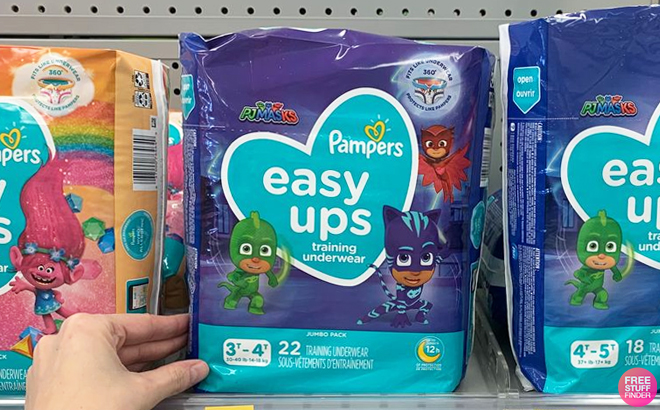 Pampers 120-Count Diapers $23 Each Shipped at