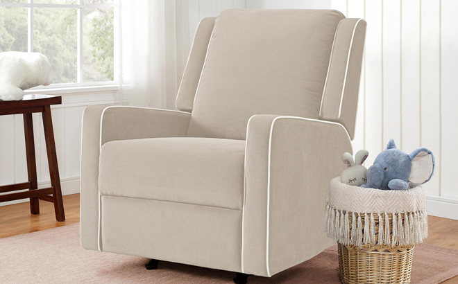 Baby Relax Robyn 2-in-1 Nursery Rocker Recliner