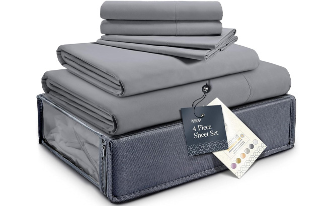 Belador Silky Soft 4 Piece Sheet Set