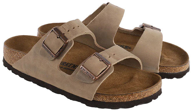 Birkenstock Womens Arizona Oiled Leather Sandals