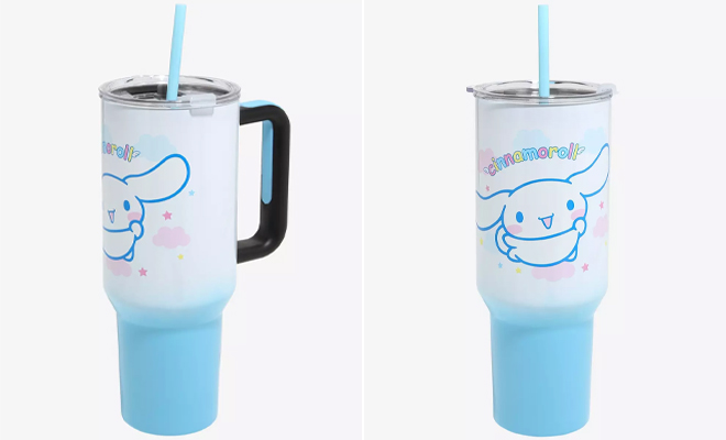 Cinnamoroll Travel Cup $20 at Hot Topic – Today Only! | Free Stuff Finder