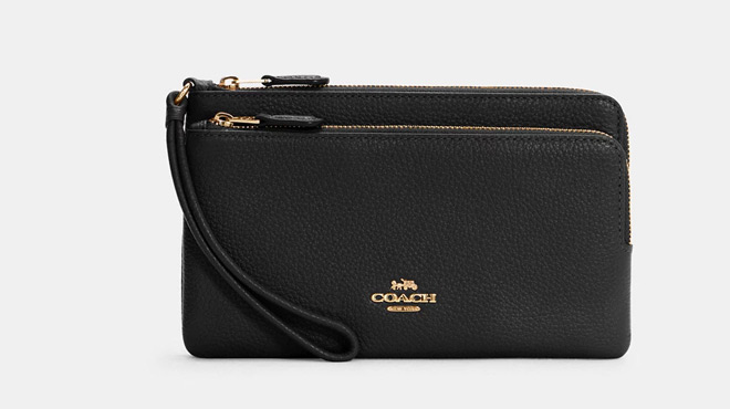 Coach Outlet Double Zip Wallet