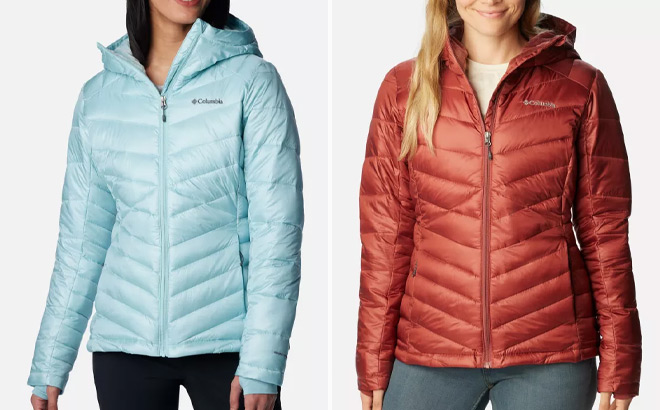 Columbia Womens Joy Peak Insulated Hooded Jacket