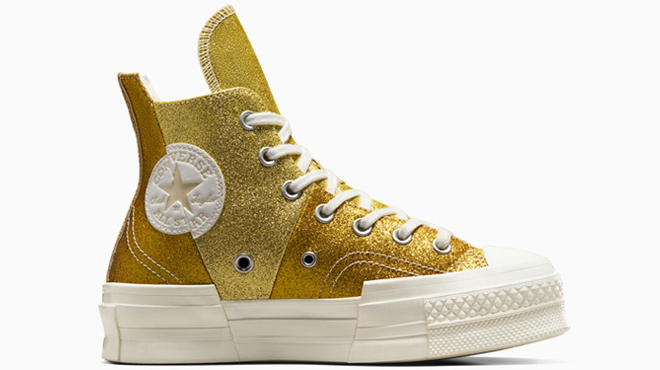 Converse Chuck 70 Plus Glitter Womens Shoes