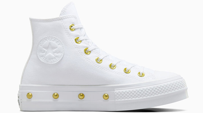 Converse Chuck Taylor All Star Lift Platform Star Studded Womens Shoes