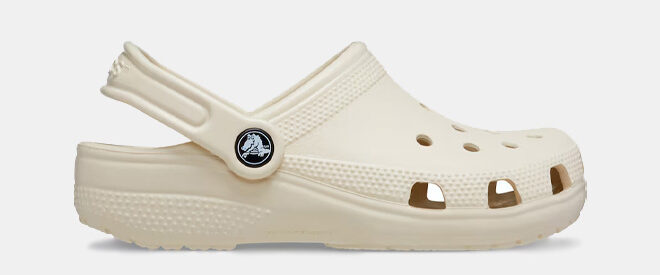 Crocs Classic Clog in Off White Color