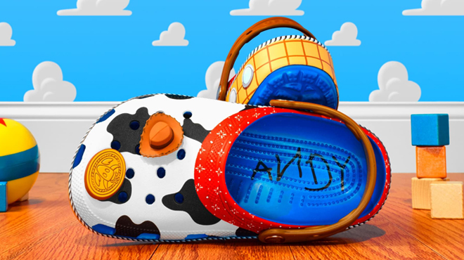 Crocs Kids Toy Story Sheriff Woody Classic Clogs