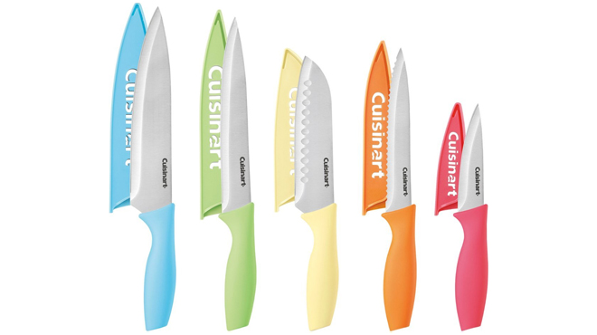 Cuisinart Advantage 10 Piece Ceramic Coated Cutlery Set