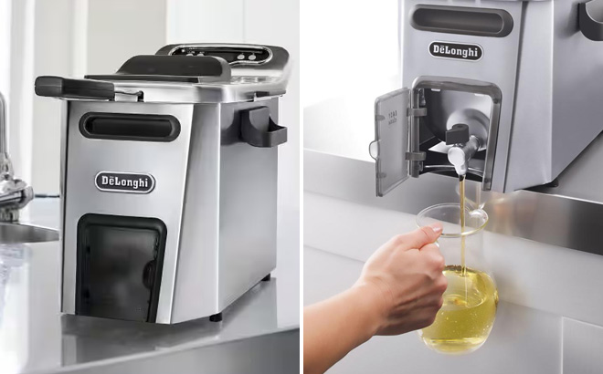 DeLonghi Livenza Deep Fryer with EasyClean System