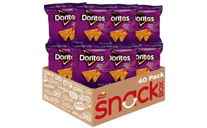 Doritos Flavored Tortilla Chips Pack of 40