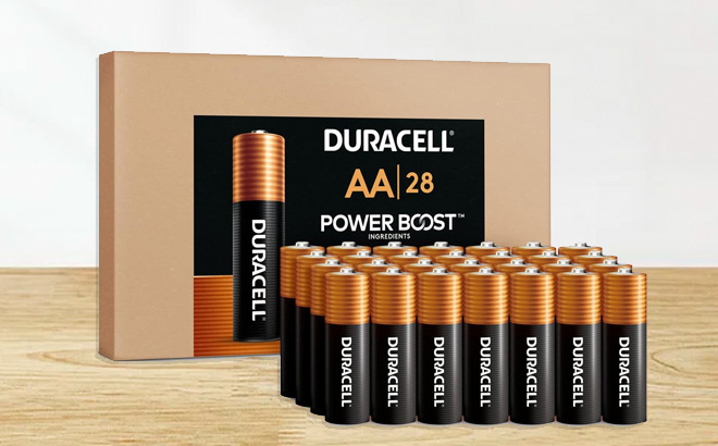 Duracell 28 Count Coppertop AA Batteries