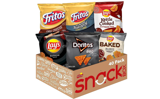 Frito Lay Backyard Barbecue Mix Variety Pack of 40