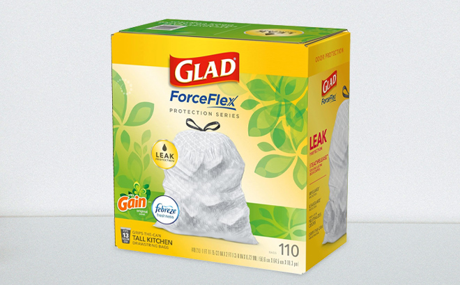 Glad ForceFlex 110 Count Trash Bags