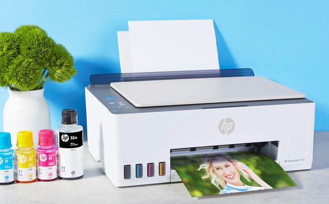 HP Smart Tank All In One Printer with 2 Years of Ink